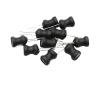 10–100 pcs Power Inductor DIP 9 × 12 mm, 2.2 µH / 4.7 µH / 10 µH / 22 µH / 100 µH / 330 µH / 470 µH / 1 mH / 2.2 mH / 4.7 mH / 10 mH, 2 Pins (3.3 µH, 100 pcs) view 2