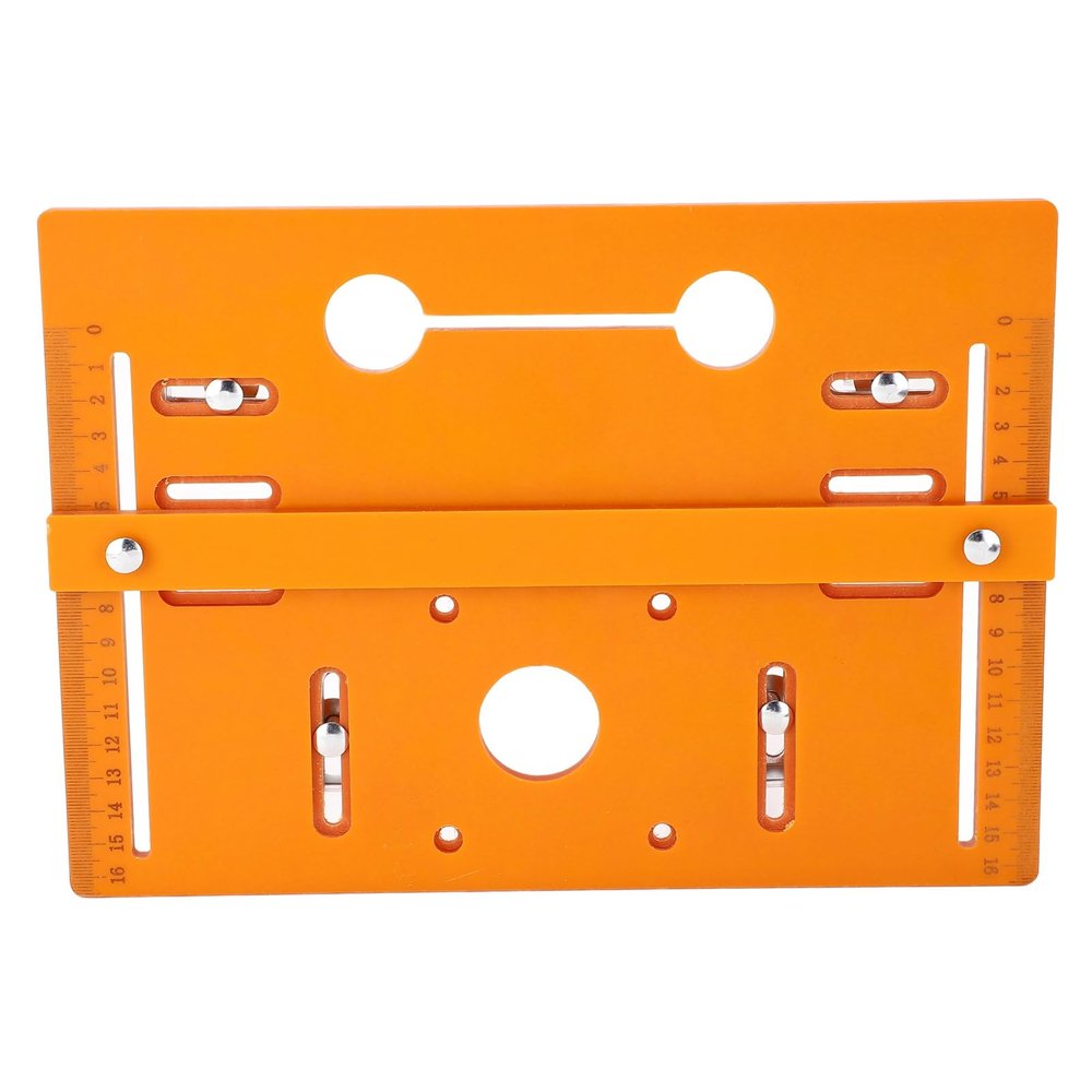 FTVOGUE Cutting Machine Base Plate, Engineering Plastic Router Table Insert for 4-Inch Motors, Universal Use in Woodworking and Carpentry