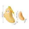 Travel Toothbrush Holder - Banana Shaped Silicone Case view 2