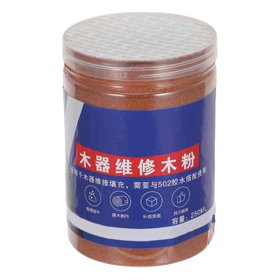 Gogogmee Red Wood Flour Filler, 250 mL, for Indoor Furniture Repair