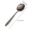 Stainless Steel Egg Spoon, Ergonomic Handle, Mirror-Polished, 1- or 2-Piece Set view 2