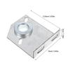 Lurrose Garage Door Spring Holder Set, 1-Inch Inner Diameter, Metal, 2-Pack view 2