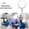 Gogogmee Double-Sided Microscope Mirror, Iron, Concave and Flat Surfaces, 360° Rotatable view 3