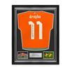 Exclusive Memorabilia Côte d’Ivoire 2024/25 Jersey Signed by Didier Drogba, Framed view 1