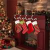 Rackumic Christmas Stocking Hanger Set view 3