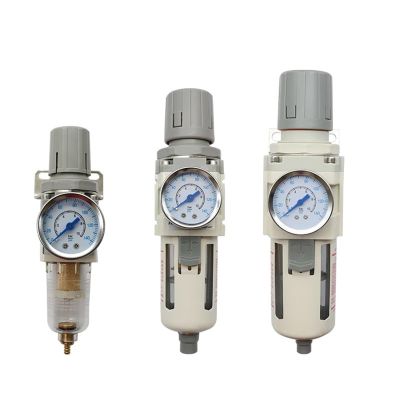 AW2000-02/AW3000-03/AW4000-04 Compressor Air Filter Regulator, Manual Drain, 1 Pc