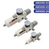 AW2000-02/AW3000-03/AW4000-04 Compressor Air Filter Regulator, Manual Drain, 1 Pc view 3