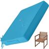 Hoowarm Waterproof Outdoor Seat Cushion, 40 x 40 / 45 x 45 / 50 x 50 cm, Removable Washable Cover, High-Density Foam (I, 47 x 41 x 10 cm) view 1
