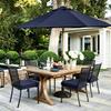 Hoowarm Waterproof Outdoor Seat Cushion, 40 x 40 / 45 x 45 / 50 x 50 cm, Removable Washable Cover, High-Density Foam (I, 47 x 41 x 10 cm) view 2