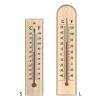 Wooden Wall Thermometer with Large Display view 4