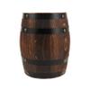 UTHCLO Vintage Wooden Barrel Stool for Garden and Patio view 1