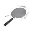 DECHOUS Black Aluminum Heat-Conducting Plate with Handle for Gas Stoves view 2