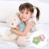 CALLARON 12-Piece Crochet Wool Flower Brooches and Hairpins view 4