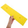 GAROZATION Portable Yellow Plastic Curb Ramp, Pressure-Resistant and Easy to Clean view 3