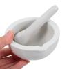 TOMETURE Heat-Resistant Ceramic Mortar and Pestle Set for Laboratory and Classroom Use view 3