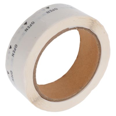 EXAOMBLE 1000 Round PET Stickers, Easy-Peel, Residue-Free Transparent Shipping Labels