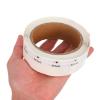 EXAOMBLE 1000 Round PET Stickers, Easy-Peel, Residue-Free Transparent Shipping Labels view 3