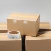 EXAOMBLE 1000 Round PET Stickers, Easy-Peel, Residue-Free Transparent Shipping Labels view 4