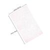 GALPADA A6 Pink Semi-Transparent Acrylic 6-Hole Binder Cover view 2
