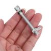 Healifty Chainsaw Tensioner, Precise Metal Chain-Tensioning Adjustment Screws, 2 Pcs, Compatible with Poulan 530016110, 530015826, 530069611, for Chainsaw Maintenance view 3
