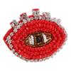 GATHINESS Durable DIY Sew-On Patch with Red Beads, Random Style view 1