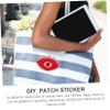 GATHINESS Durable DIY Sew-On Patch with Red Beads, Random Style view 3