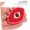 GATHINESS Durable DIY Sew-On Patch with Red Beads, Random Style view 4