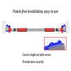 Wall-Mounted Pull-Up Training Bar, Easy to Use, Supports up to 250 kg, Adjustable Width 63–176 cm, for Home Workouts view 2