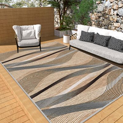 LXODOVZD Washable Living Room Rug, 90 x 140 cm