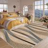 LXODOVZD Washable Living Room Rug, 90 x 140 cm view 3