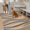 LXODOVZD Washable Living Room Rug, 90 x 140 cm view 4