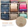 ibasenice 23-Piece Wooden Clothing Dividers for Kids’ Clothing view 3