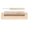 Rengue Wooden Knitting Loom Set with Crochet Hook for Scarves, Socks & Hats view 1