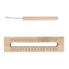 Rengue Wooden Knitting Loom Set with Crochet Hook for Scarves, Socks & Hats view 3
