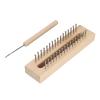 Rengue Wooden Knitting Loom Set with Crochet Hook for Scarves, Socks & Hats view 4