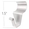 Stainless Steel Vinyl Trim Hooks, 10 Pack view 3