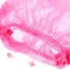 TOVINANNA 100-Pack Disposable Pink Nonwoven Hair Nets view 3
