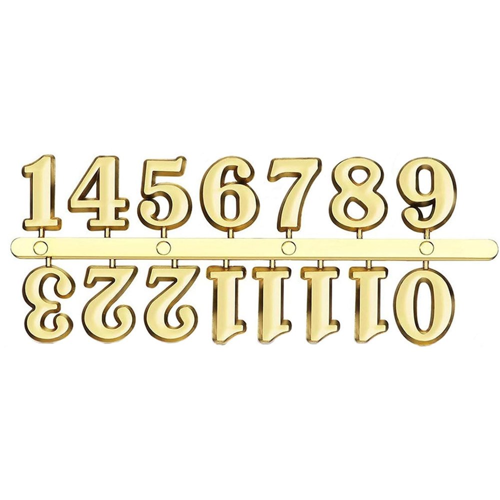 Ruarby Craft Digital Clock Numbers Kit