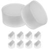 Luxshiny Finger Moisturizers for Precise Money Counting, 10-Piece Plastic Sponge Cups view 1