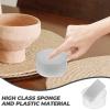 Luxshiny Finger Moisturizers for Precise Money Counting, 10-Piece Plastic Sponge Cups view 3