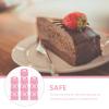 HOMOCONO Pink Gable Boxes, 10-Pack, Paper Cake Packaging view 3