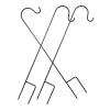 Metal Shepherd's Hooks for Garden Lanterns view 1