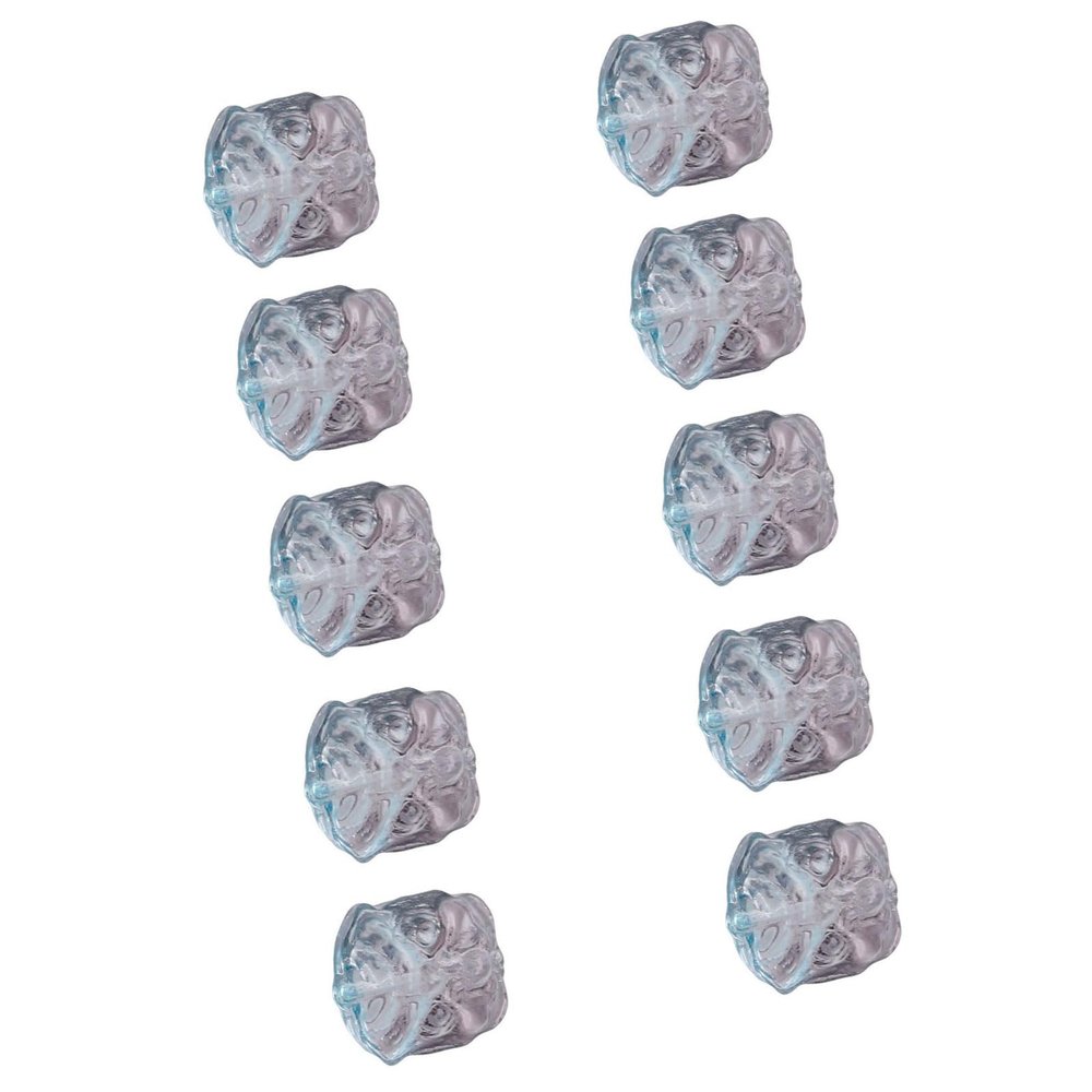 Artistic Glass Bead Collection - 10 Pieces