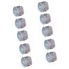 Artistic Glass Bead Collection - 10 Pieces view 1