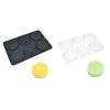Piceioep 6-Cavity Silicone Cake Mold, Child-Friendly Baking Accessory for Oven, Freezer and Microwave view 3