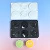 Piceioep 6-Cavity Silicone Cake Mold, Child-Friendly Baking Accessory for Oven, Freezer and Microwave view 4