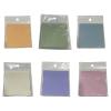5-Pack Transparent Waterproof Sticky Note Pads, Macaron Colors view 4