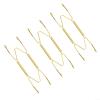 CashMuch Gold Plated Plate Hangers for Wall Decoration, Set of 3 view 2