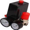 Air Compressor Pressure Switch Control Valve, 0–180 PSI, Automatic Pressure Regulator with Quick Connect, 3-in-1 Brass Valve view 3