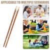 Reusable Wooden Chopsticks with Shell Design view 4